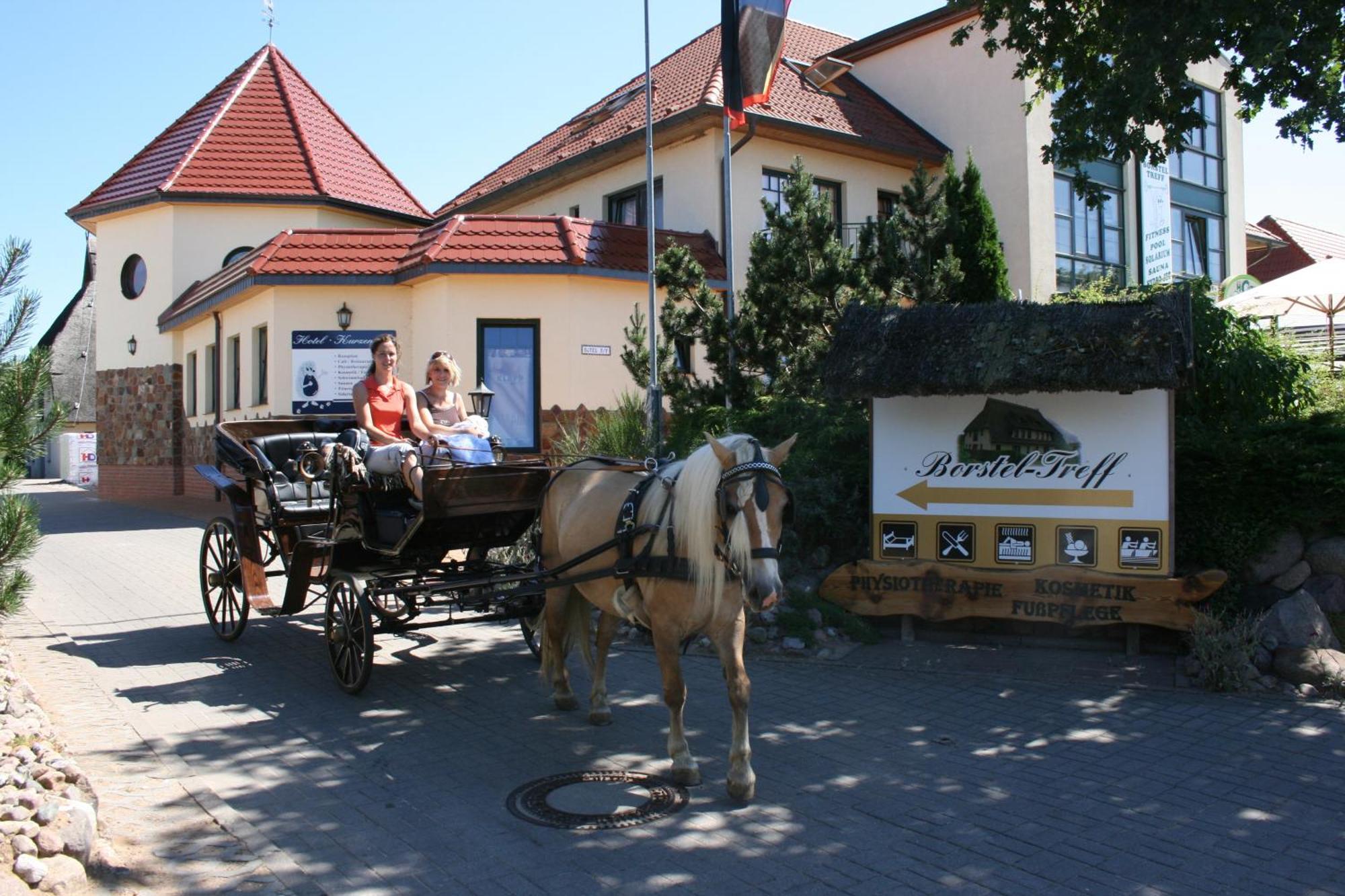 Kur-& Landhotel Borstel - Treff Dabel ภายนอก รูปภาพ